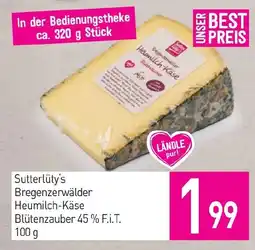 Sutterlüty Sutterlüty's Bregenzerwälder Heumilch-Käse Angebot