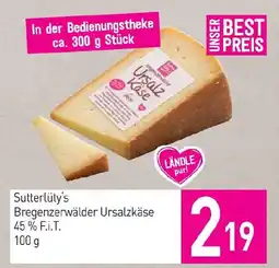 Sutterlüty Sutterlüty's Bregenzerwälder Ursalzkäse Angebot