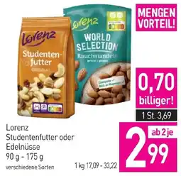 Sutterlüty Lorenz Studentenfutter oder Edelnüsse Angebot
