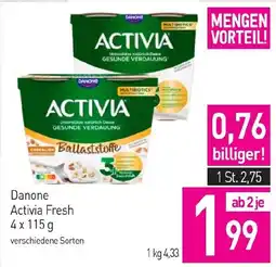 Sutterlüty Danone Activia Fresh Angebot