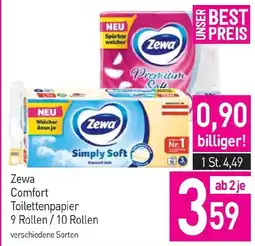 Sutterlüty Zewa Comfort Toilettenpapier Angebot