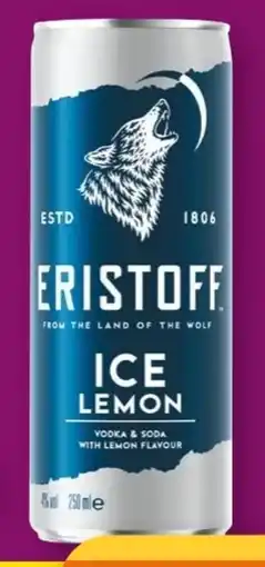 Norma Eristoff Ice Wodka Soda Lemon Angebot