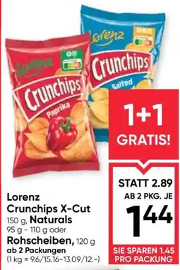 Maximarkt Lorenz Crunchips X-Cut Angebot