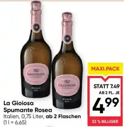 Maximarkt La Gioiosa Spumante Rosea Angebot