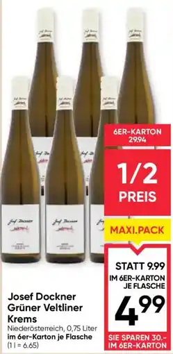 Maximarkt Josef Dockner Grüner Veltliner Krems Angebot