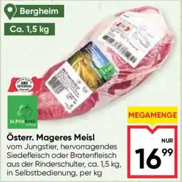 Maximarkt Österr. Mageres Meisl Angebot