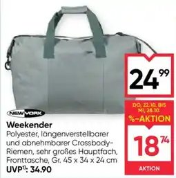 Maximarkt New York Weekender Angebot
