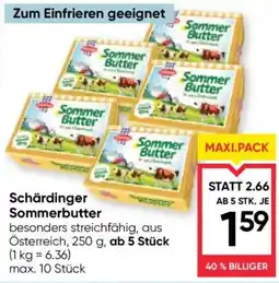 Maximarkt Schärdinger Sommerbutter Angebot