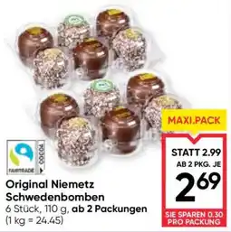 Maximarkt Original Niemetz Schwedenbomben Angebot
