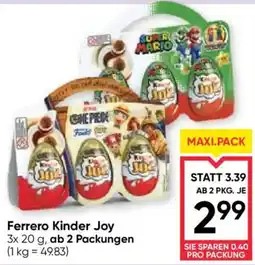 Maximarkt Ferrero Kinder Joy Angebot