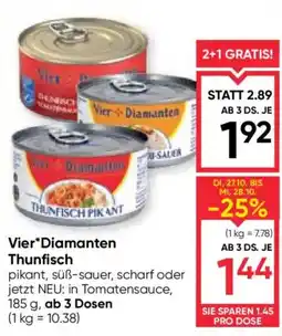 Maximarkt Vier*Diamanten Thunfisch Angebot
