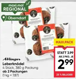 Maximarkt Ablinger Leberknödel Angebot