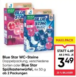 Maximarkt Blue Star WC-Steine Angebot