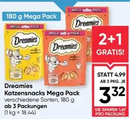 Maximarkt Dreamies Katzensnacks Mega Pack Angebot