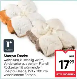 Maximarkt Sherpa Decke Angebot