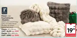 Maximarkt Rubin Kissen oder Kuscheldecke »Bubble« Angebot
