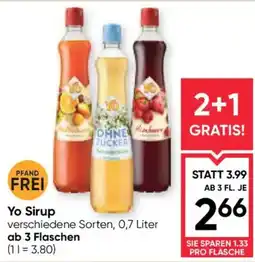 Maximarkt Yo Sirup Angebot