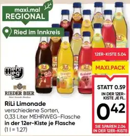 Maximarkt RiLi Limonade Angebot