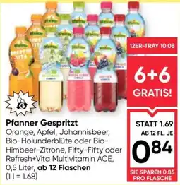 Maximarkt Pfanner Gespritzt Angebot