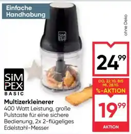 Maximarkt SimPex Basic Multizerkleinerer Angebot