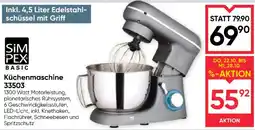 Maximarkt SimPex Basic Küchenmaschine Angebot