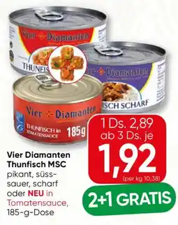 SPAR Gourmet Vier Diamanten Thunfisch MSC Angebot