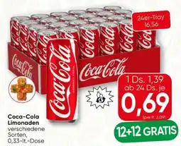 SPAR Gourmet Coca-Cola Limonaden Angebot