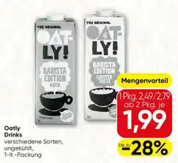 SPAR Gourmet Oatly Drinks Angebot