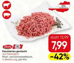 SPAR Gourmet TANN Faschiertes gemischt Angebot