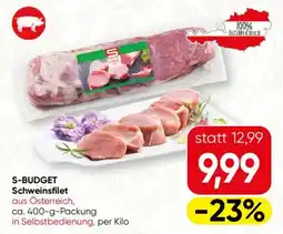 SPAR Gourmet S-Budget Schweinsfilet Angebot