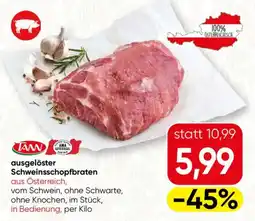 SPAR Gourmet TANN ausgelöster Schweinsschopfbraten Angebot