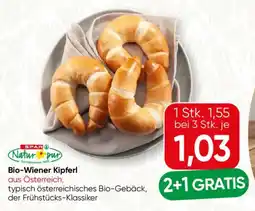 SPAR Gourmet SPAR Natur pur Bio-Wiener Kipferl Angebot