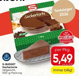 SPAR Gourmet S-Budget Sachertorte Angebot