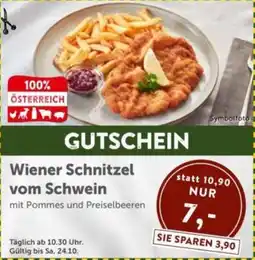 Interspar Wiener Schnitzel vom Schwein Angebot