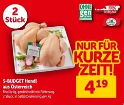 Interspar S-BUDGET Hendl Angebot