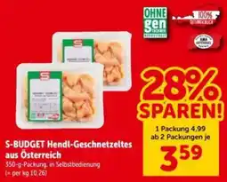 Interspar S-BUDGET Hendl-Geschnetzeltes Angebot