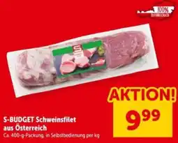 Interspar S-BUDGET Schweinsfilet Angebot
