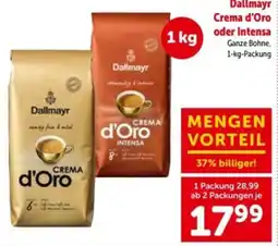 Interspar Dallmayr Crema d'Oro Angebot