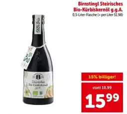 Interspar Birnstingl Steirisches Bio-Kürbiskernöl g.g.A. Angebot