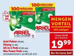 Interspar Ariel Pulver Angebot