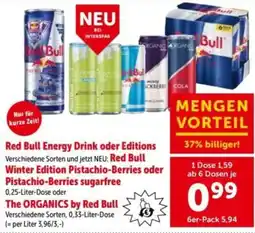 Interspar Red Bull Energy Drink Angebot
