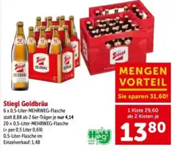Interspar Stiegl Goldbräu Angebot