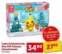 Interspar Funko Holidaykalender Bitty POP Pokemon Adventkalender Angebot