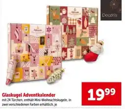 Interspar Glaskugel Adventkalender Angebot