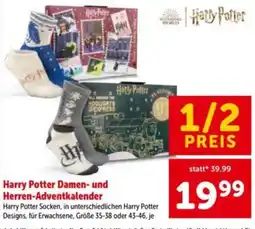 Interspar Harry Potter Damen- und Herren-Adventkalender Angebot