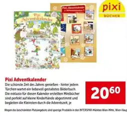 Interspar Pixi Adventskalender Angebot