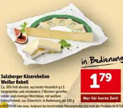 Interspar Sulzberger Käserebellen Weißer Rebell Angebot