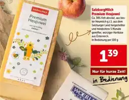 Interspar SalzburgMilch Premium Heujuwel Angebot