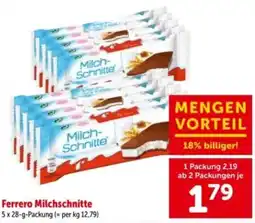 Interspar Ferrero Milchschneite Angebot