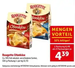 Interspar Rougette Ofenkäse Angebot